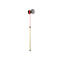 Redo Swing fekete-piros LED fali lámpa (RED-01-3362) LED 1 izzós IP20