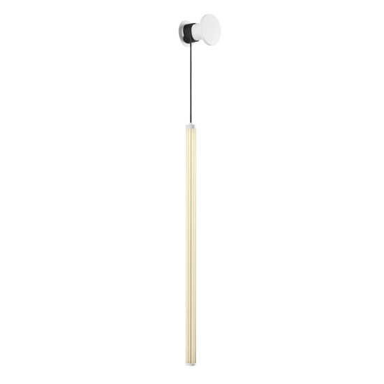 Redo Swing fehér-fekete LED fali lámpa (RED-01-3363) LED 1 izzós IP20