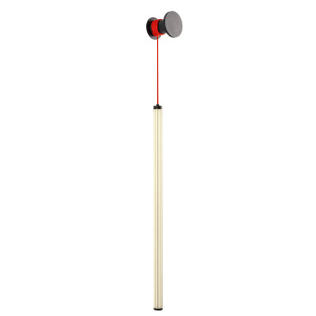 Redo Swing fekete-piros LED fali lámpa (RED-01-3364) LED 1 izzós IP20