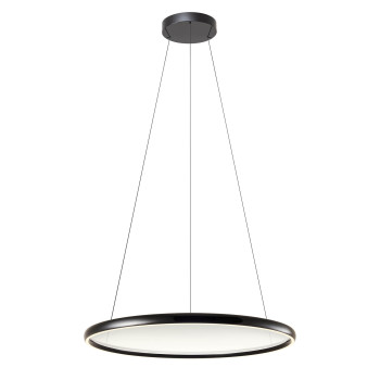 Redo Vance fekete távirányítós LED függesztett lámpa (RED-01-3740) LED 1 izzós IP20