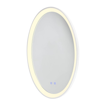 Redo Vanity fehér fürdőszobai tükrös LED fali lámpa (RED-01-3821) LED 1 izzós IP44