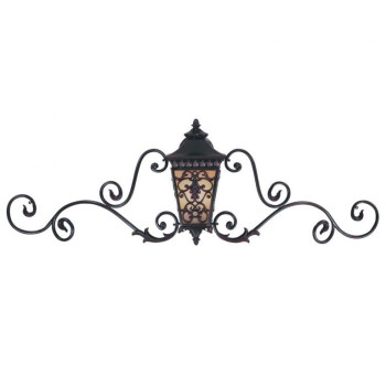 Savoy House BIENTINA barna-átlátszó kültéri fali lámpa (SAV-5-7135-25) E14 3 izzós IP44