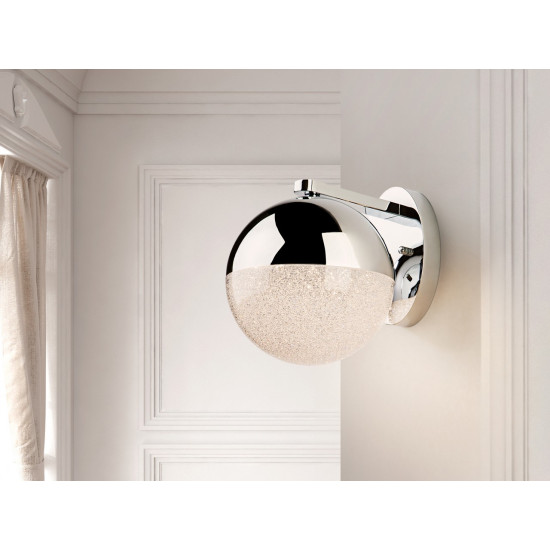 SCHULLER SPHERE króm LED fali lámpa (SCH-793371) LED  IP20