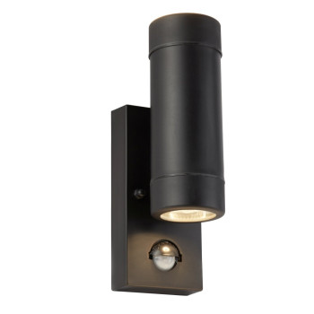 Searchlight OUTDOOR fekete kültéri fali lámpa (SL-6492-2BK) GU10 2 izzós IP44
