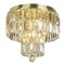 Searchlight Empire sárgaréz-pezsgő fürdőszobai kristály mennyezeti lámpa (SL-61321-4SB) E14 4 izzós IP44