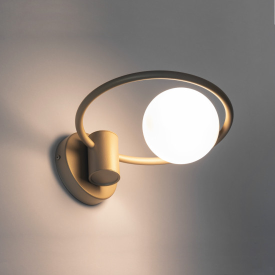 Sigma Aqua arany-fehér fali lámpa (SIG-33482) G9 1 izzós IP20