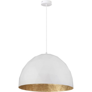 Sigma Diament fehér-arany függesztett lámpa (SIG-31369) E27 1 izzós IP20