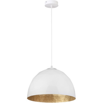 Sigma Diament fehér-arany függesztett lámpa (SIG-31373) E27 1 izzós IP20