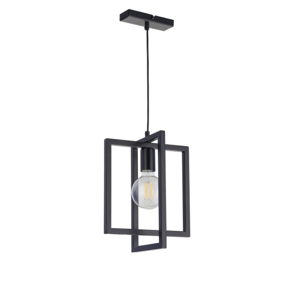 Sigma Eden fekete függesztett lámpa (SIG-32231) E27 1 izzós IP20