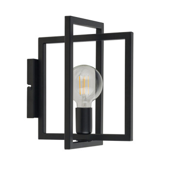 Sigma Eden fekete fali lámpa (SIG-32239) E27 1 izzós IP20