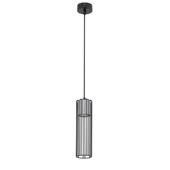 Sigma Fobia fekete-ezüst függesztett lámpa (SIG-33448) GU10 1 izzós IP20