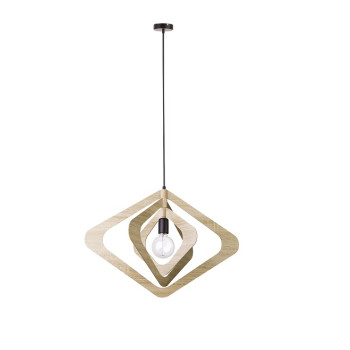 Sigma Glam barna-fekete függesztett lámpa (SIG-31279) E27 1 izzós IP20