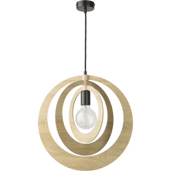 Sigma Glam barna-fekete függesztett lámpa (SIG-31363) E27 1 izzós IP20
