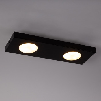 Sigma Hero fekete-fehér mennyezeti lámpa (SIG-40920) GX53 2 izzós IP20