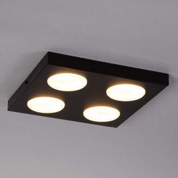 Sigma Hero fekete-fehér mennyezeti lámpa (SIG-40994) GX53 4 izzós IP20