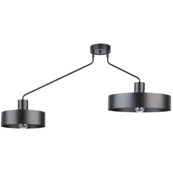 Sigma Jumbo fekete mennyezeti lámpa (SIG-31531) E27 2 izzós IP20