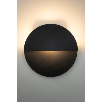 Sigma Luna fekete LED fali lámpa (SIG-40858) LED 1 izzós IP20