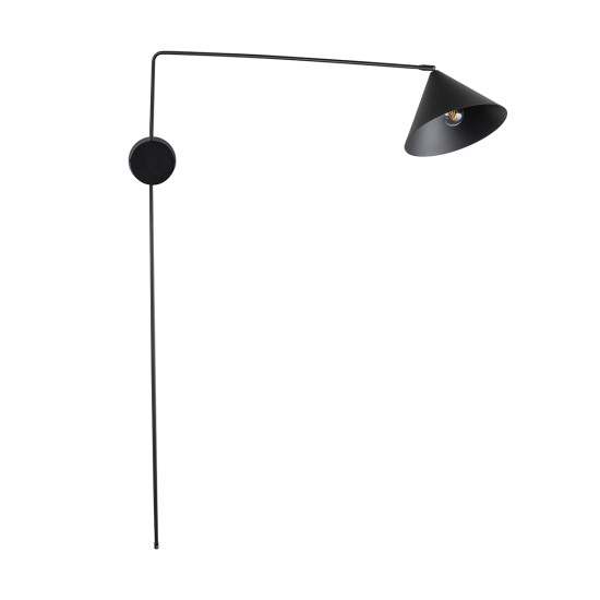 Sigma Magic fekete fali lámpa (SIG-40927) E27 1 izzós IP20