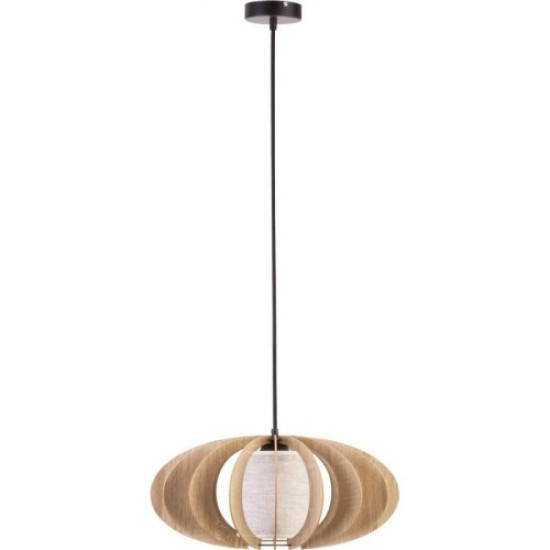 Sigma Modern barna-fekete függesztett lámpa (SIG-31319) E27 1 izzós IP20