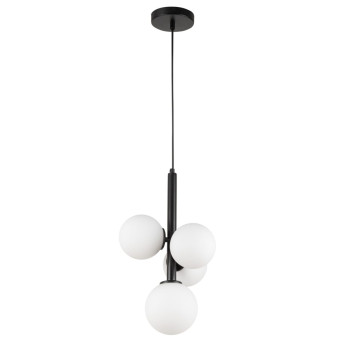 Sigma Perla fekete-fehér függesztett lámpa (SIG-33487) G9 4 izzós IP20