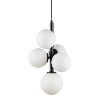 Sigma Perla fekete-fehér függesztett lámpa (SIG-33488) G9 5 izzós IP20