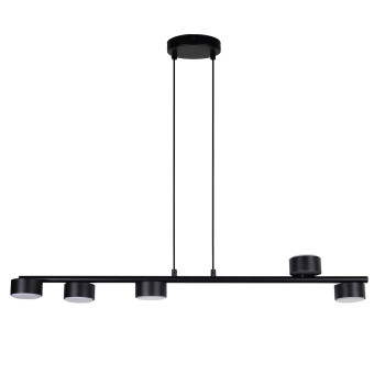 Sigma Punto fekete-fehér függesztett lámpa (SIG-40822) GX53 5 izzós IP20