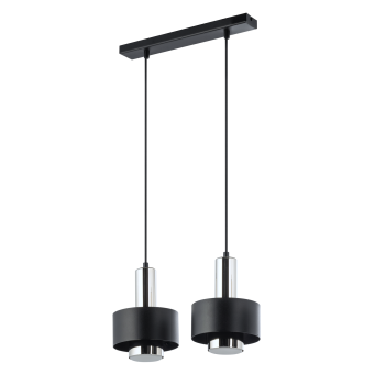 Sigma Rif Lux fekete-ezüst függesztett lámpa (SIG-40784) GX53 2 izzós IP20