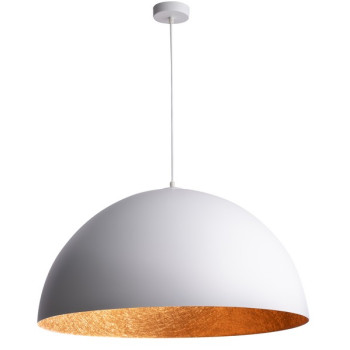 Sigma Sfera fehér-réz függesztett lámpa (SIG-30128) E27 1 izzós IP20