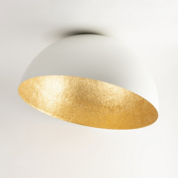 Sigma Sfera fehér-arany mennyezeti lámpa (SIG-32464) E27 1 izzós IP20