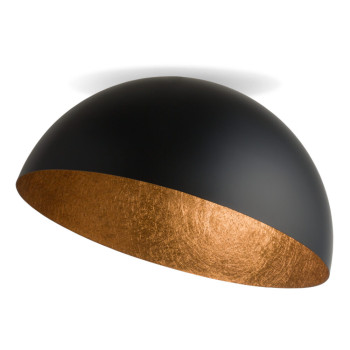 Sigma Sfera fekete-réz mennyezeti lámpa (SIG-32470) E27 1 izzós IP20