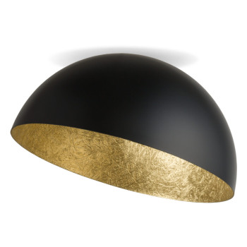 Sigma Sfera fekete-arany mennyezeti lámpa (SIG-32474) E27 1 izzós IP20