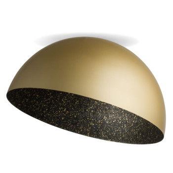 Sigma Sfera fekete-arany mennyezeti lámpa (SIG-32482) E27 1 izzós IP20