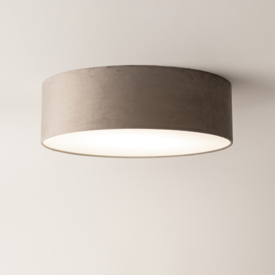 Sigma Soft szürke-fehér mennyezeti lámpa (SIG-40654) E27 2 izzós IP20