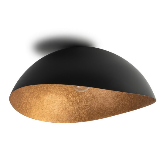 Sigma Solaris fekete-réz mennyezeti lámpa (SIG-40606) E27 1 izzós IP20