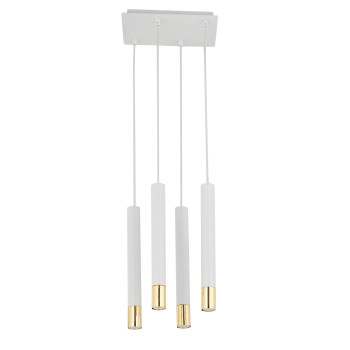 Sigma Sopel Grand fehér-arany függesztett lámpa (SIG-33389) GU11 4 izzós IP20