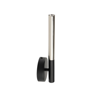 Sigma Sopel Lux ezüst-fekete fali lámpa (SIG-40735) G9 1 izzós IP20