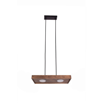 Sigma Soul fekete-barna függesztett lámpa (SIG-40917) GX53 2 izzós IP20