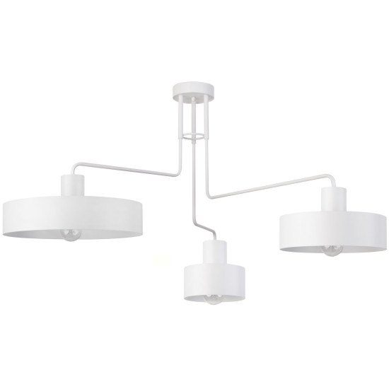 Sigma Vasco fehér mennyezeti lámpa (SIG-31554) E27 3 izzós IP20