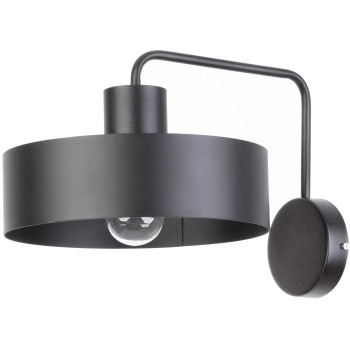 Sigma Vasco fekete fali lámpa (SIG-31555) E27 1 izzós IP20