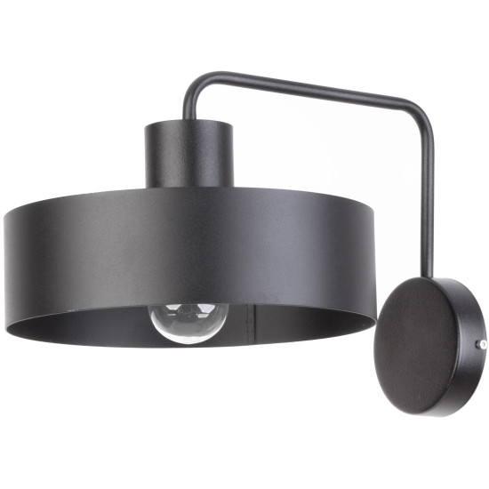 Sigma Vasco fekete fali lámpa (SIG-31555) E27 1 izzós IP20
