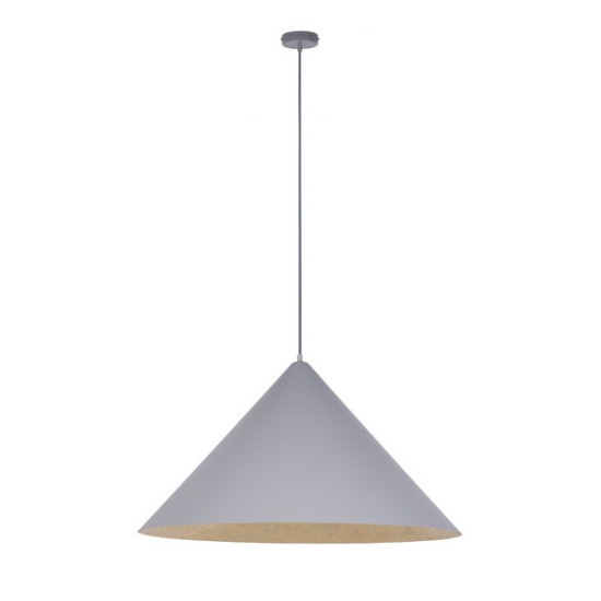 Sigma Vesuvio szürke-arany függesztett lámpa (SIG-41047) E27 1 izzós IP20