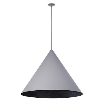 Sigma Vesuvio szürke-fekete függesztett lámpa (SIG-41054) E27 1 izzós IP20