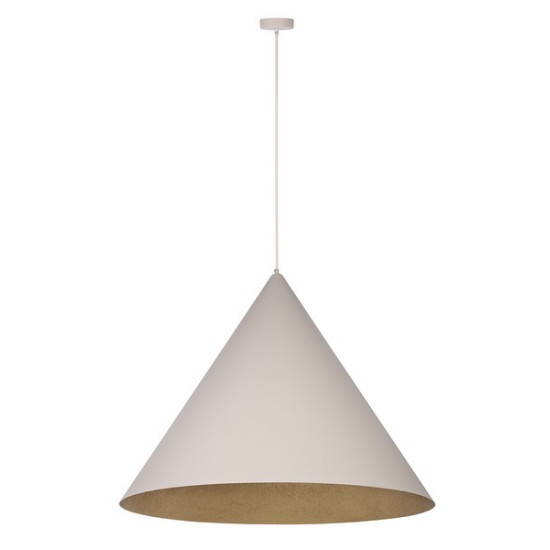 Sigma Vesuvio bézs-arany függesztett lámpa (SIG-41069) E27 1 izzós IP20