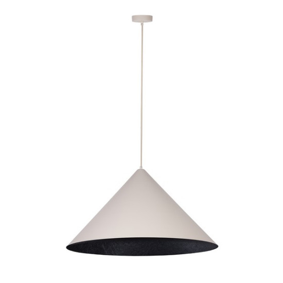Sigma Vesuvio bézs-fekete függesztett lámpa (SIG-41072) E27 1 izzós IP20