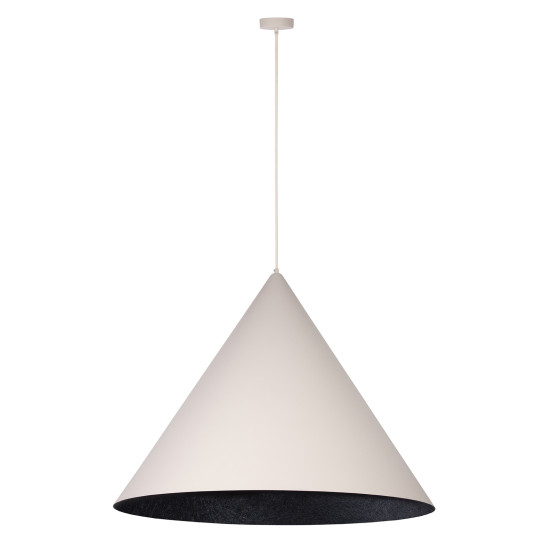 Sigma Vesuvio bézs-fekete függesztett lámpa (SIG-41075) E27 3 izzós IP20