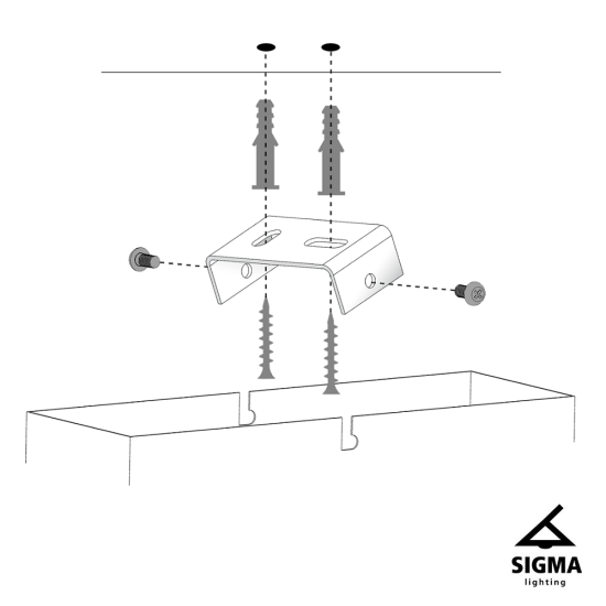Sigma Zoom fehér mennyezeti spotlámpa (SIG-33315) GU10 2 izzós IP20