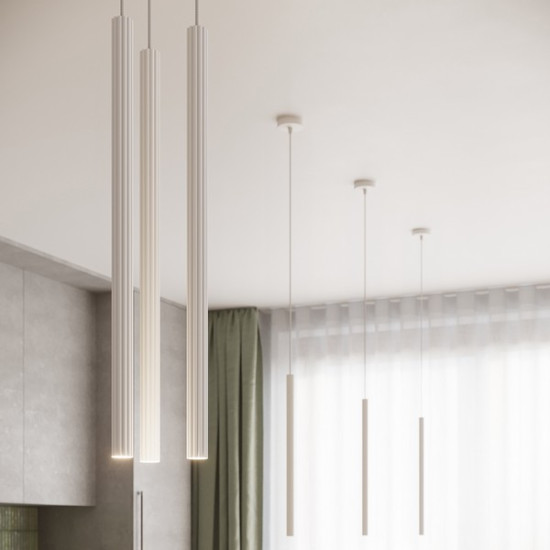 Sollux Arche 3P fehér függesztett lámpa (SOL-SL.1340) G9 3 izzós IP20