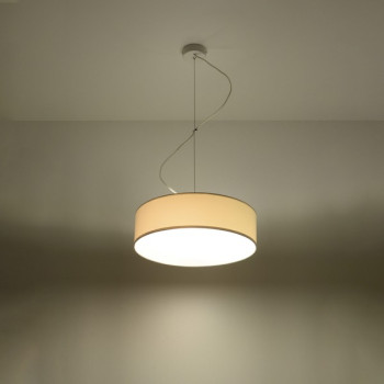 Sollux Arena 35 fehér függesztett lámpa (SOL-SL.0117) E27 2 izzós IP20