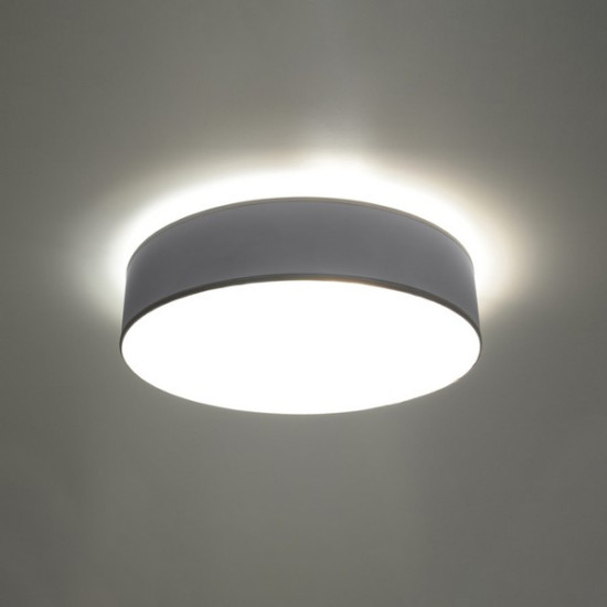 Sollux Arena 45 szürke mennyezeti lámpa (SOL-SL.0125) E27 3 izzós IP20