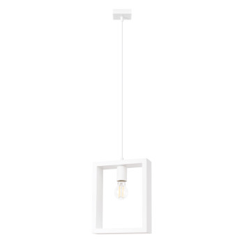 Sollux Aries fehér függesztett lámpa (SOL-SL.1312) E27 1 izzós IP20